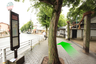 阪急六甲駅からの道のり_04