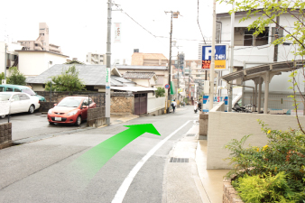 阪急六甲駅からの道のり_07